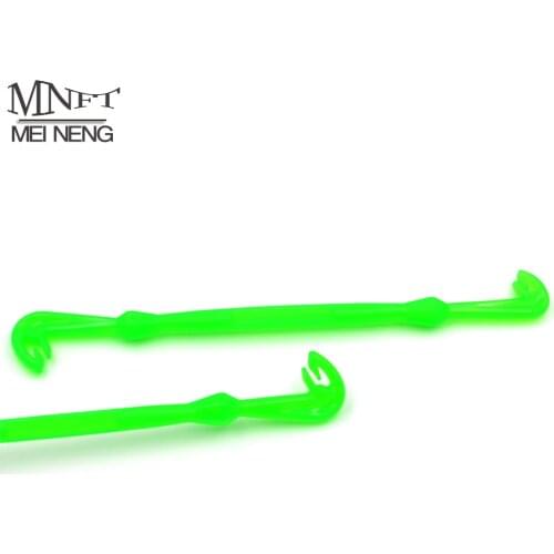 MNFT 2Pcs Plastic Two Different Sizes Head Tie Fast Knot Tying Tool for Fly Fishing Line And Fishing Hook Remover Accessories
