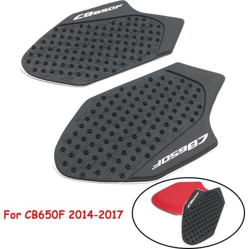 OLPAY Motorcycle Gas Tank Side Traction Knee Protector Anti Slip Pad For Honda CB650F CB650 F 2014-2017