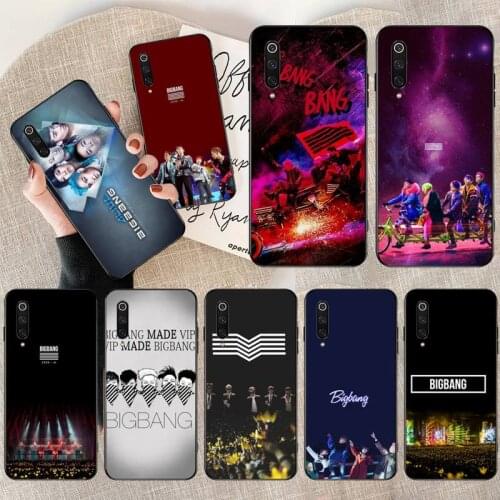 PENGHUWAN kpop Bigbang logo Phone Case for Redmi Note 8 8A 7 6 6A 5 5A 4 4X 4A Go Pro Plus Prime