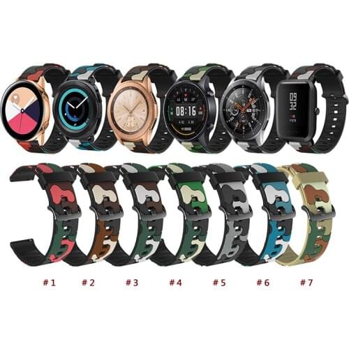 Silicone Bracelet Sports Band Strap Replacement Wristband for Samsung Galaxy Watch 3 41/45 mm