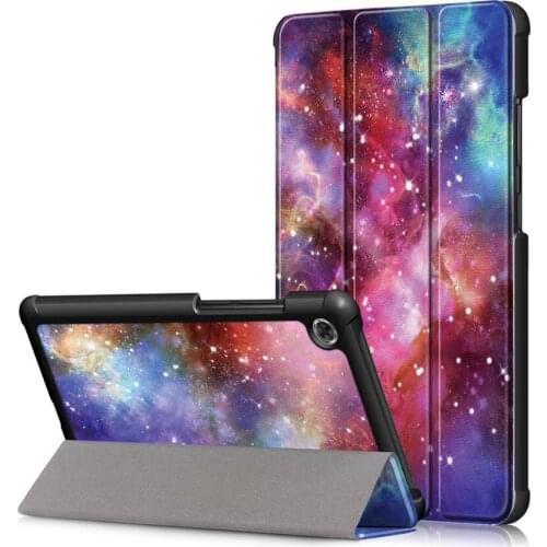Slim Flip PU Leather Case for Lenovo Tab M7 2019 Magnetic Cover for TB-7305F TB-7305X TB-7305I 7.0 inch Tablet Case +FilmGift