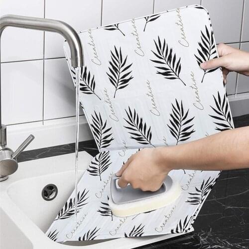 Anti Splatter Guard Oil Divider Splash Proof Kitchen Splash Tool Oil Gas Baffle Screen Cooking Pan Cover Frying V1J0