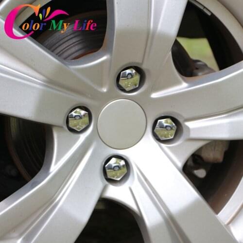 16pcs Car Wheel Hub Screw Cap Dedicated Wheel Screw Anti Protection Cover for Peugeot 207 3008 301 307 308 2008 408 508 207 407