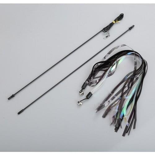 1 Set Cat Toy Funny Fishing Rod Educational Creative Interactive Replacement Head Training Wand Cat Teaser Toy Kitten Stick