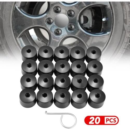 17mm Car Wheel Cover Hub Nut Bolt Covers Cap for opel astra j peugeot 307 bmw e46 kia cerato nissan teana seat ibiza