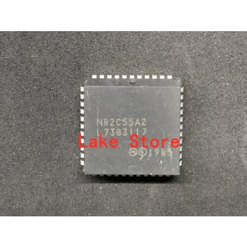 5 unids/lote N82C55A2 N82C55 PLCC CS82C55A-5 CS82C55A CS82C55AZ