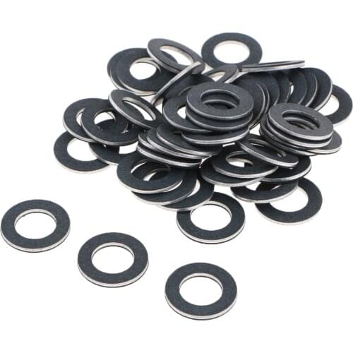 50X Engine Oil Seal Ring-Oil Drain Plug Gasket For Toyota For Lexus 90430-12031
