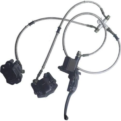 ATV Accessories 125-250CC Inverted Three-wheel, Front One Support Two Brake Brake Assembly