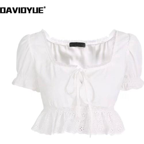 Davidyue Womens Chiffon Blouses