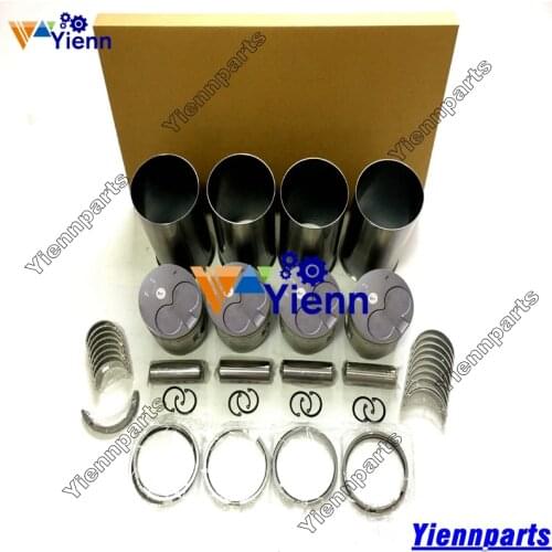 For Nissan QD32 QD32T QD32TI Overhaul Rebuild Kit with Full Gasket Kit Liner Piston 12010-2S615 navara Diesel Engine Parts