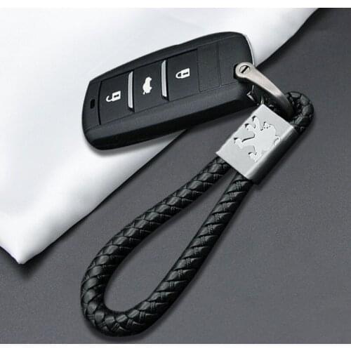 1pcs Vintage Keychain Car Emblem Keyring Trinket Key Hook For Peugeots 206 308 307 208 3008 207 407 2008 508 Car Accessories