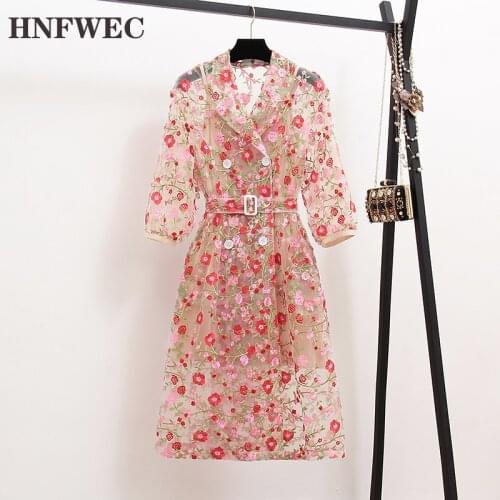 HNFWEC Women's Trench Coats