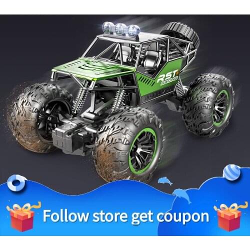 Remote Controlled Car Toys Drift Children Wireless Off-Road Vehicle Electric Alloy Climb Tyre Charge Boy RC Metal Distance 40m