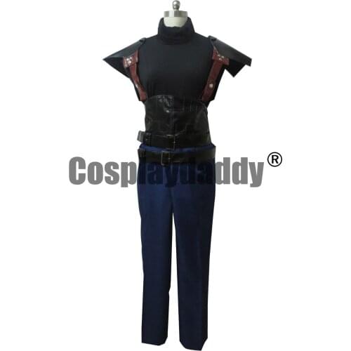 Final Fantasy Zack Fair Halloween Adult Outfit Suit Cosplay Costume M002