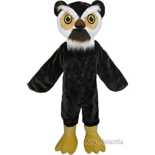 Full Mascot Owl Costume Adults Plush Suit Birds Mascots Fancy Dress Stage Wear Costumes Custom Made Character