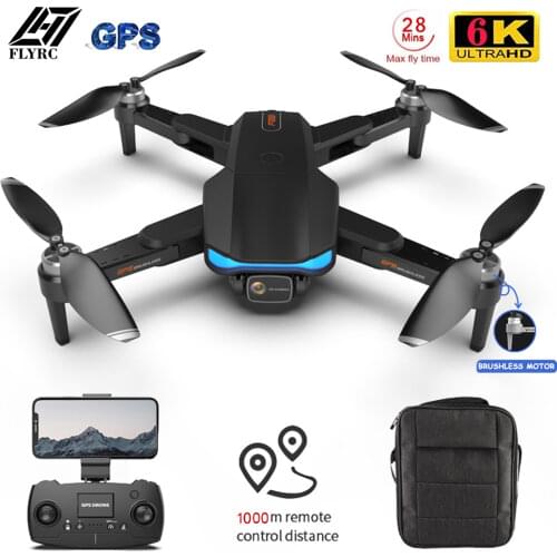 Keep Pro F188 GPS Drone Professional 6K HD Camera Gesture Photo One Key Return RC Foldable Quadcopter 28 Minutes Flight Time Toy