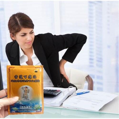 Wholesale Relieve pain Patch Lotus Massage Pain Relief Patches Back/Shoulder Waist Pain Relieve Plaster Analgesic Arthritis