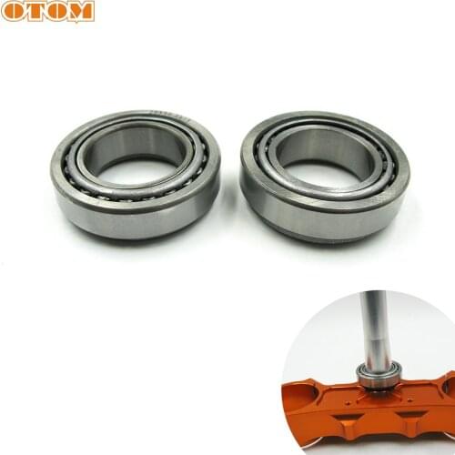 OTOM Motorcycle Front Steering Wheel Directional Bearing Case 1Pair For KTM EXC SX SX-F XC-W XCF-W EXC-F 125 300 350 450 525 530
