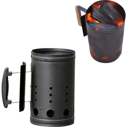 Outdoor Camping Barbecue Burning Carbon Burner Outdoor Rapid Igniting Starter Fast Charcoal Barrel Carbon Stove Barbecue Tools