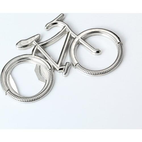 Bicycle Metal Beer Bottle Opener Cute key rings for bike lover Wedding Anniversary Party Gift Bike keychain Brand New