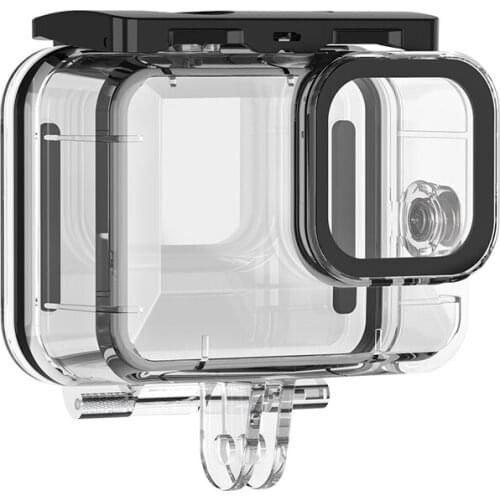 GoPro 9 50M Waterproof Case PC Hard Cover Shell Lens Protector Diving Housing Shell For GoPro Hero 9 Sports Camera Accessories