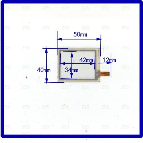 ZhiYuSun AL3408 4Wire Resistive TouchScreen 50*40 Panel Digitizer this is compatible 50*40mm AL 3408
