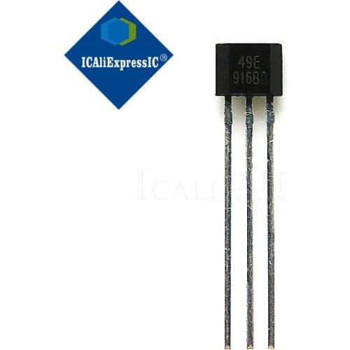 10PCS 49E Hall element SS49E OH49E Hall sensor Hall Effect Sensor new In Stock