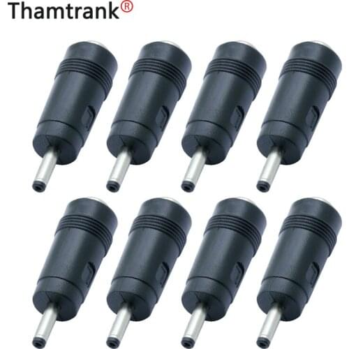 100pcs/lot DC 5.5*2.1mm female to 3.0*1.1mm male plug power adapter for laptop charging Notebook power connector DC5521 to 3011