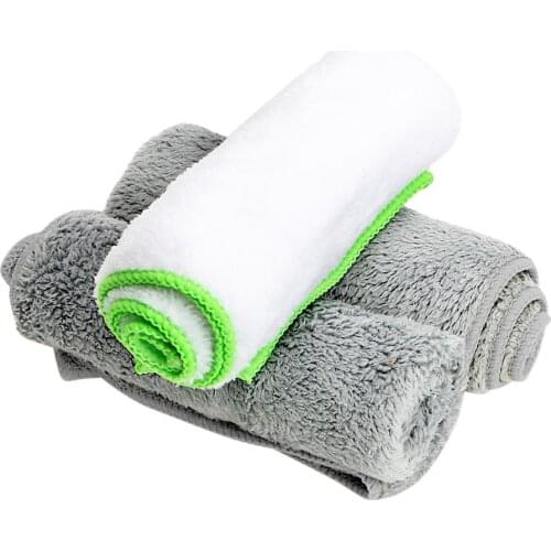37*37cm Car Wash Towel Ultra Soft Microfiber Cloth Auto Care Detailing for Car Wax Polish Cleaning Tool