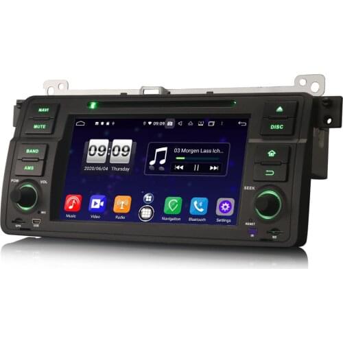 7" Android 10.0 OS Car DVD Multimedia GPS Radio System Player for MG ZT 2001-2005 with Built-in CarPlay & Android Auto Functions