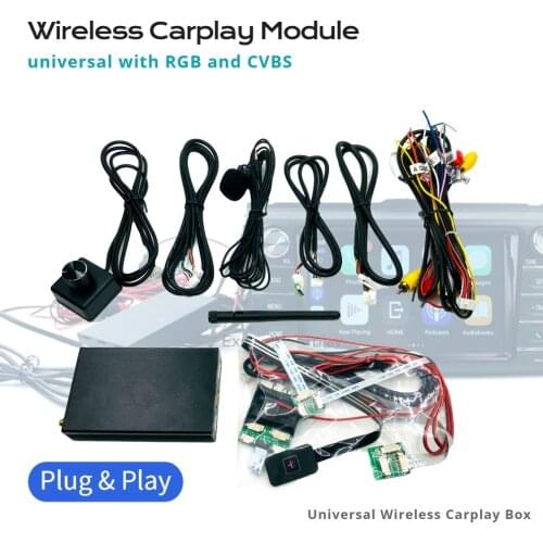 Accessories Repair Parts for Universal Wireless CarPlay Module Touch Convert Board Touch Cable RGB Microphone
