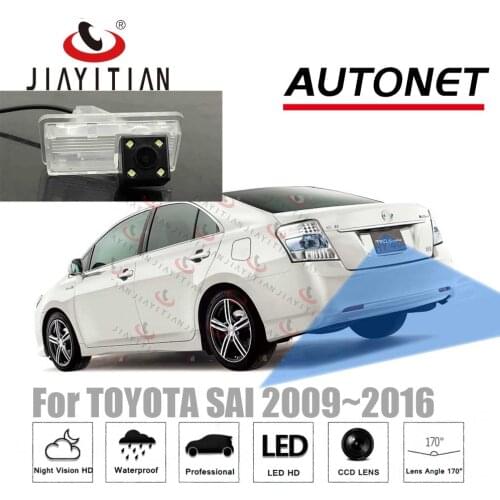 JIAYITIAN Rear View Camera For Toyota Sai 2009 2010 2011~2017 2012 2013/CCD/Night Vision/Reverse Camera/ /license plate Camera
