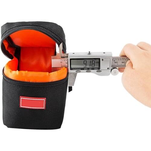 Protective Bags Camera Lens Pouch Soft Bag Case Protector for DSLR Camera Lens Photography Supplies Padded Bag