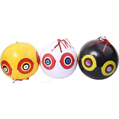Anti-Bird Repellent Inflatable Scare Eye Balloons Hunting Pest Controller Fast Reliable Visual Deterrent Farm Orchard Protector