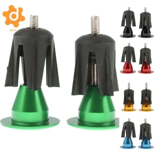 One Pair Aluminum Bicycle Handlebar Grips Handle Bar Cap End Plugs 5 Colors for Mountain Road MTB Cycling Bike Accessories