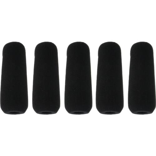 5 Pack Replacement Microphone Windshield Foam for Headset Mic