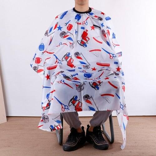 Professional Barber Cape Haircutting Salon Print Apron Waterproof Anti-static Hair Care Styling Tools Wrap 160cm*142cm