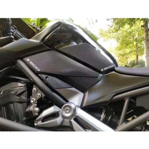 For kawasaki z900 Z900 Motorcycle Tank Traction Pad Side Gas Knee Grip Protector Anti slip sticker