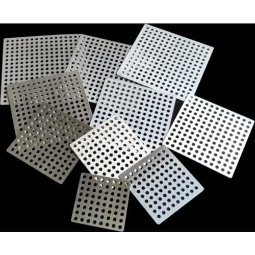 Stainless steel Floor Drains Net Cover Square Shower Drain Hole Filter Hair Catcher Stopper for Kitchen Bathroom Hardware Parts