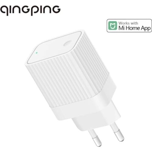 2020 New EU Plug Version Qingping Bluetooth WiFi Gateway Bluetooth Sub-Device Smart Linkage Home Device Work With Mihome APP