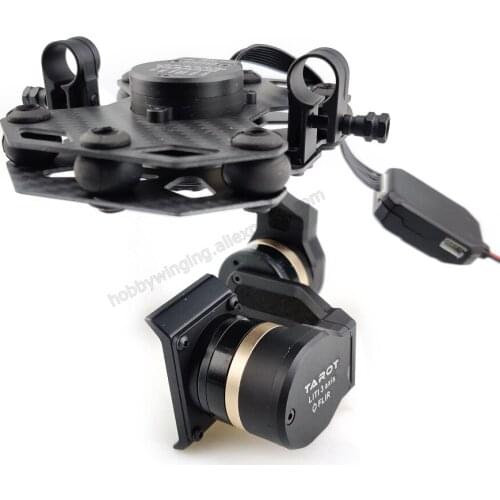 Tarot TL03FLIR Metal Efficient FLIR Thermal Imaging Gimbal Camera 3 Axis CNC Gimbal for Flir VUE PRO 320 640PRO