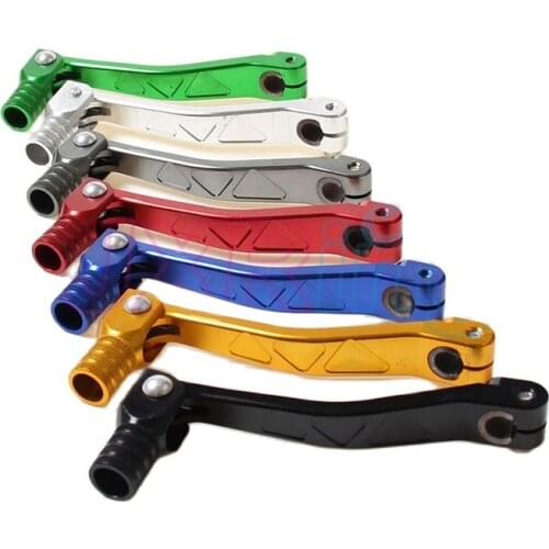 Universal CNC Gear Shift Level Lever Fit To Dirt Bike Pit Bike KAYO Pit Pro CQR CRF KLX 50cc 110cc 125cc 250cc Dirtbike Parts