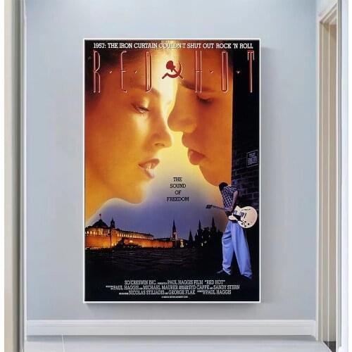 V0969 Red Hot Vintage Classic Movie Wall Silk Cloth HD Poster Art Home Decoration Gift