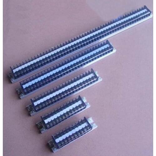 1pcs TD15 terminal row guide rail type 15A/10-50 terminal docking terminal platform