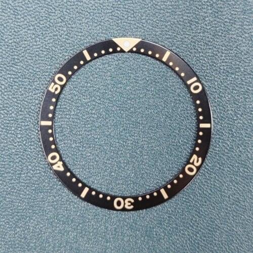 Watch accessories inlaid watch ring parts 39mm aluminum bezel suitable for 42mm NH35 NH36 case