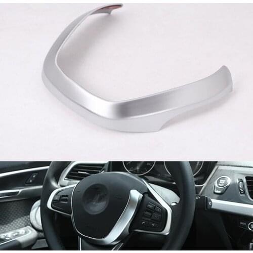 Auto Car Interior Steering Wheel Steering-wheel Strip Trim Car-covers Styling Sticker For BMW 1 Series Sedan 2017 New Accessory