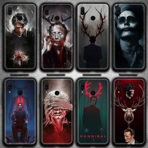 Hannibal Eat The Rude Phone Case Huawei Y6P Y8S Y8P Y5II Y5 Y6 2019 P Smart Prime Pro