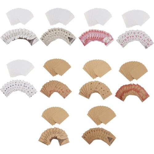 DIY Multi-style Vintage Gift Box Handmade Box Jewelry Pendant Display Paper Box