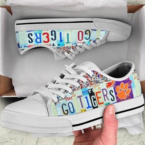 Go Tigers New Arrive Fashion Lightweight Classic Flat Canvas Shoes Men Women Casual Breathable Sneakers