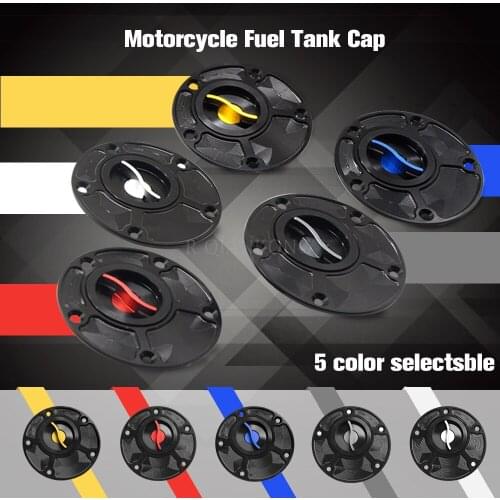 Motorcycle Aluminum Fuel Tank Cap Gas Oil Tank Cover Petrol Cover For Yamaha YZF R25 R3 R1 R6 MT-07 MT-09 MT-10 YZF-R1 YZF-R6